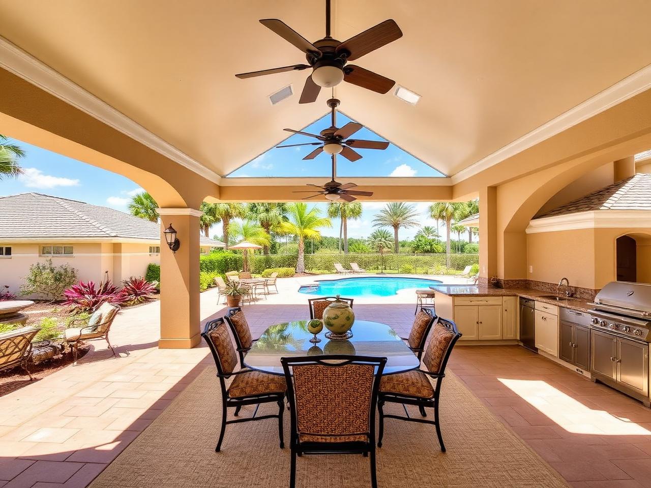 Loggia & summer kitchen
